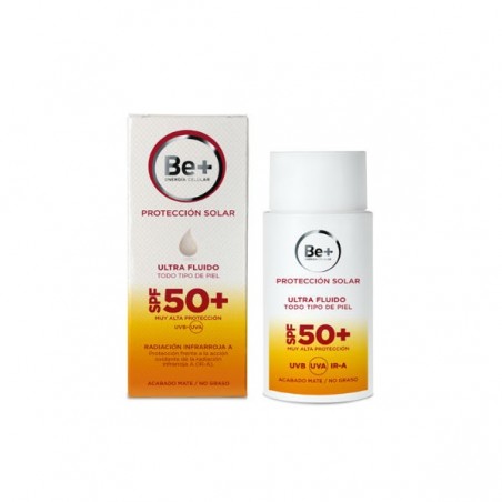 Comprar be+ protección solar spf 50 ultra fluido 50 ml