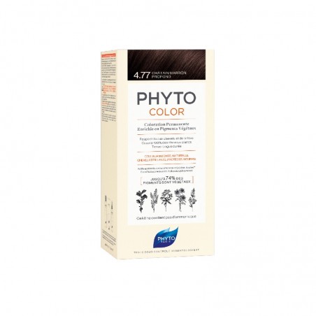 Comprar phytocolor tinte 4.77 castaño marrón intenso