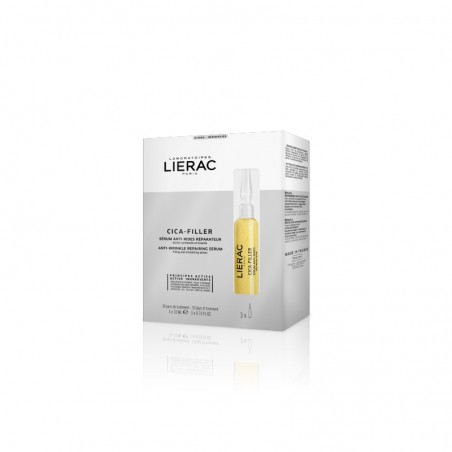 Comprar lierac cica-filler sérum antiarrugas reparador 3 ampollas