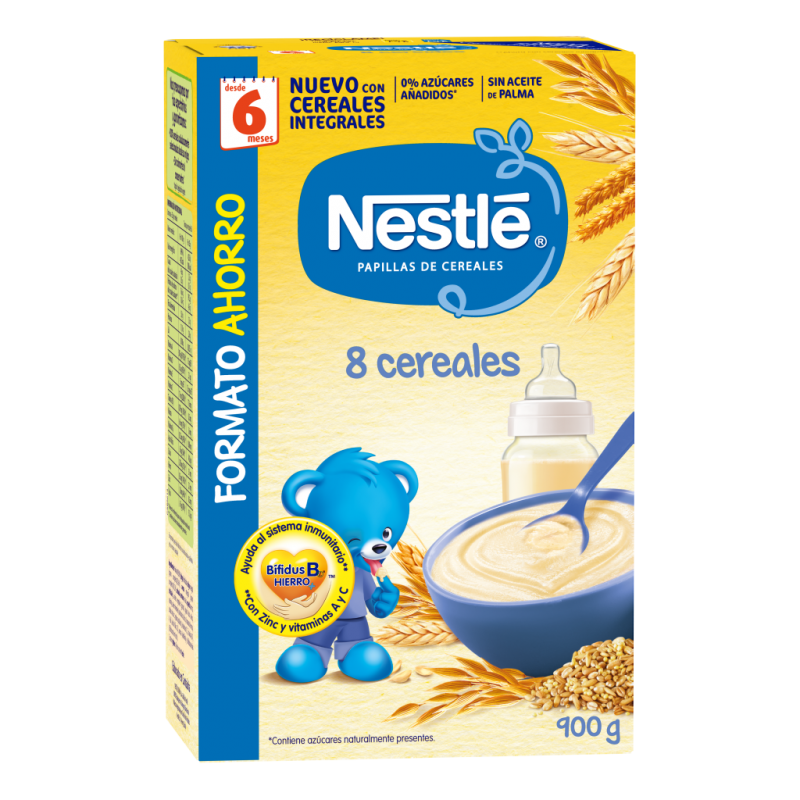Comprar Hero Baby Papilla 8 Cereales con Cacao, 340 gramos