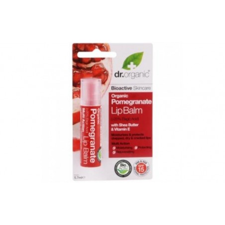 Comprar balsamo labial granada organica 5,7ml.