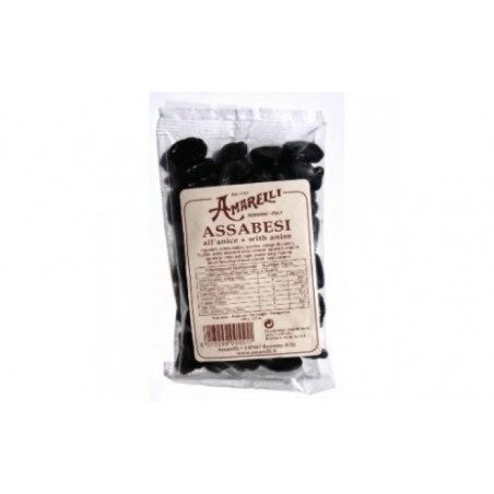 Comprar assabesi regaliz con goma arabica al anis 10x100gr.