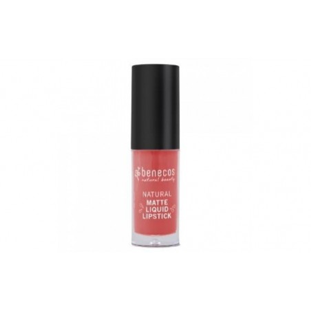 Comprar barra de labios mate liquida coral kiss 5ml.