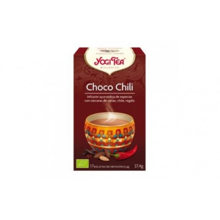 Comprar yogi tea chocolate y chili 17infusiones.