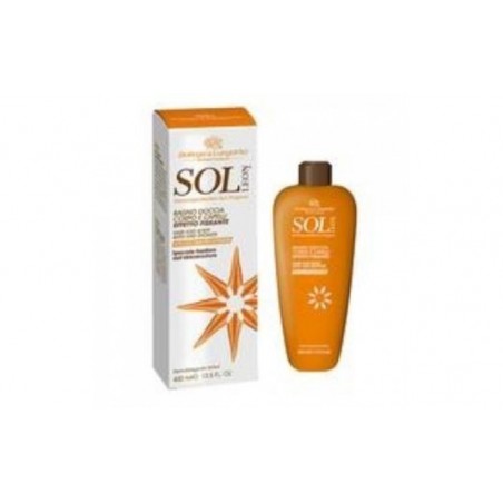 Comprar sol leon gel de ducha cuerpo y cabello 400ml.