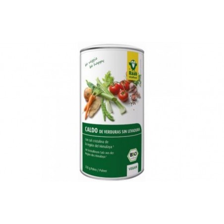 Comprar caldo de verduras sin levadura bote 350gr.