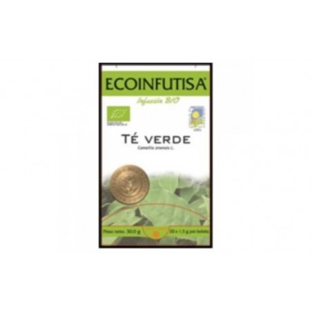 Comprar te verde infusion 20bolsitas bio.