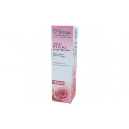 Comprar jabon de rosas facial y corporal 250ml.