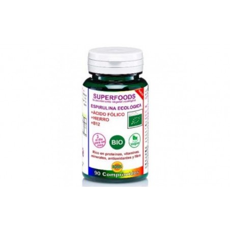 Comprar espirulina + ac. folico superalimentos bio 90comp.