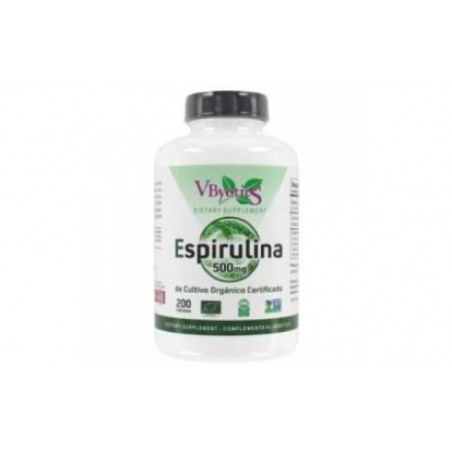 Comprar spirulina organica 500mg. 200comp.