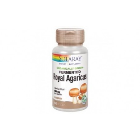 Comprar royal agaricus champiñon del sol 500mg. 60cap.veg