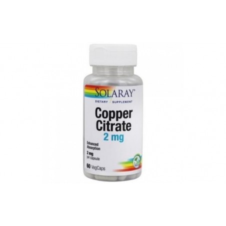 Comprar cobre citrato 2mg. 60cap.veg