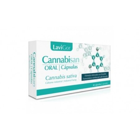 Comprar CANNABISAN ORAL (sin CBD) 40cap.