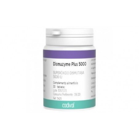 Comprar dismuzyme plus 5000 (s.o.d) 30comp.