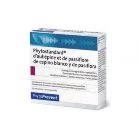 Comprar phytostandard espino blanco-pasiflora 30comp.