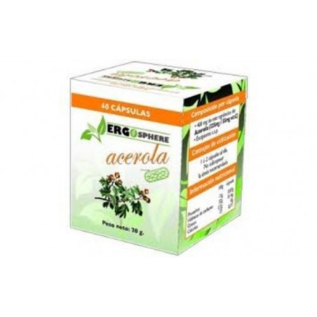 Comprar acerola ergosphere 40cap.