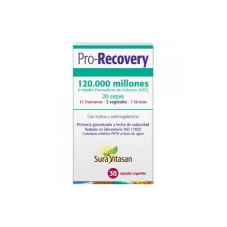 Comprar pro-recovery 30cap. (refrigeracion)