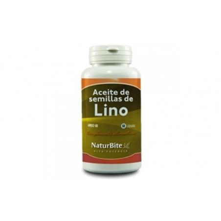 Comprar aceite de semillas de lino 1000mg. 60cap.