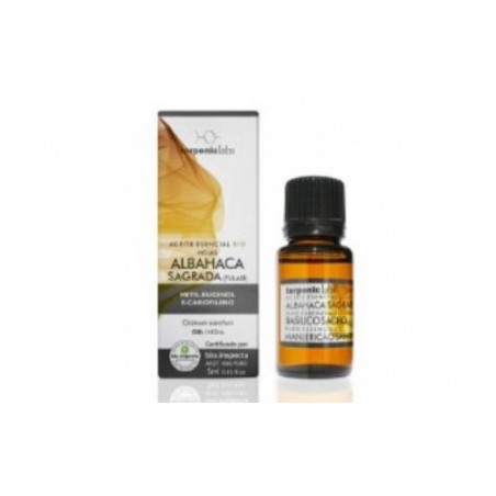 Comprar albahaca sagrada aceite esencial bio 5ml.