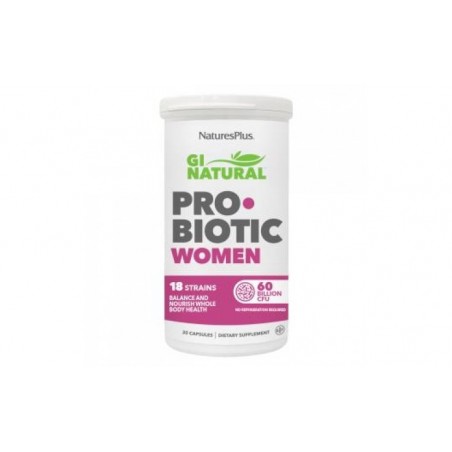 Comprar gi natural probiotic women 30cap.