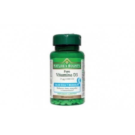 Comprar vitamina d3 25μg (1000ui) 100comp.