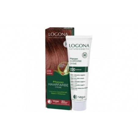 Comprar colorante vegetal en crema 220 burdeos 150ml.