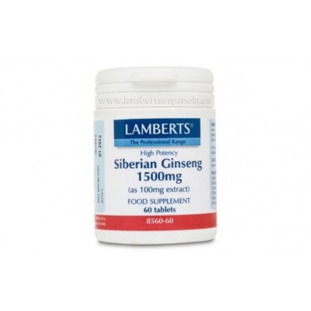 Comprar ginseng siberiano 1.500mg. 60comp.