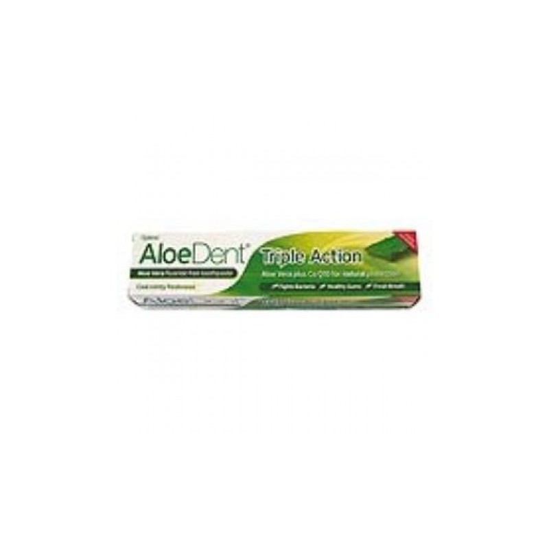 Comprar Aloedent Aloe Vera Triple Accion Dentifrico 100ml A Precio Online