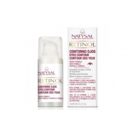 Comprar gel contorno de ojos de retinol 15ml.