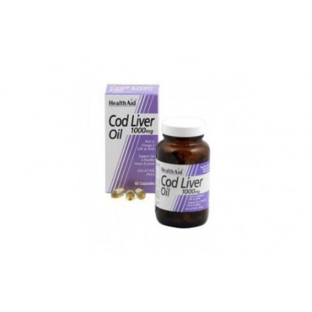 Comprar aceite de higado de bacalao1000mg.60cap.health aid