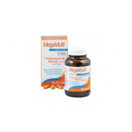 Comprar megamulti con ginseng 30comp. health aid