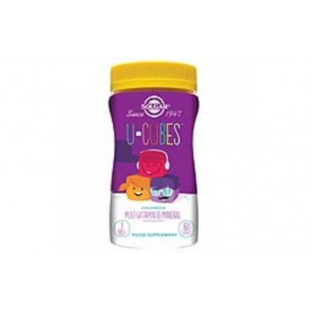 Comprar u-cubes multivit & minerals 60gominolas.