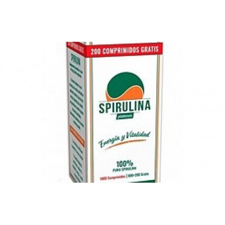 Comprar spirulina 800+200comp.