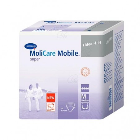 Comprar absorb inc orina ligera c/ slip molicare mobile super t - med 14 u