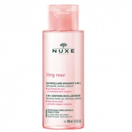 Comprar nuxe very rose agua micelar 3 en 1 calmante 400 ml