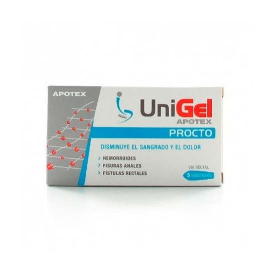 Comprar Apotex Unigel Procto 5 Supositorios A Precio Online 2223