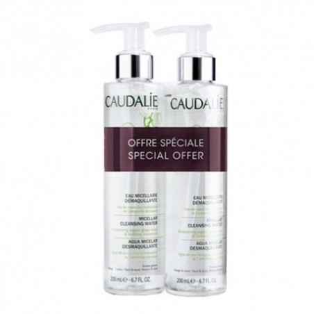 Comprar caudalie duplo agua micelar desmaquillante 2 x 200 ml