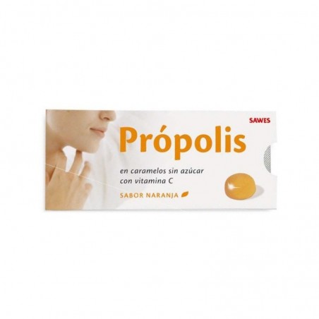 Comprar sawes propolis naranja sin azúcar blister 22 g