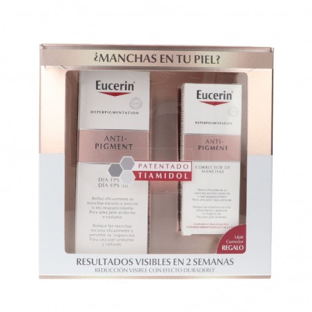 Comprar eucerin anti-pigment pack crema día spf30 50 ml + corrector de manchas 5 ml