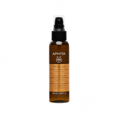 Comprar apivita rescue aceite capilar nutritivo y reparador 100 ml