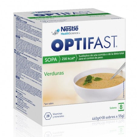 Comprar optifast sopa verduras 8 sobres