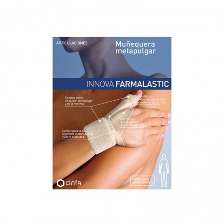 Comprar farmalastic muñequera metapulgar talla 2