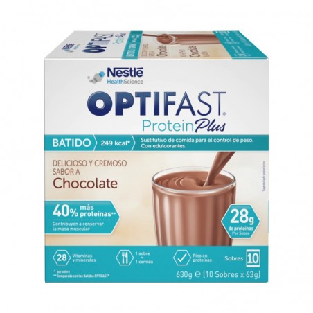 Comprar optifast protein plus chocolate 10 sobres