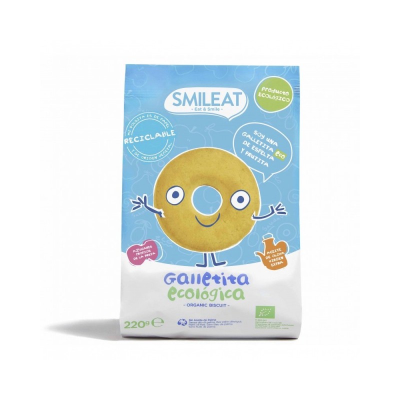 SMILEAT GALLETAS INFANTILES DE ESPELTA 220G