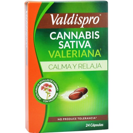 Comprar valdispro cannabis sativa valeriana 24 cáps