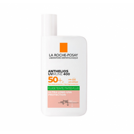 Comprar la roche posay anthelios uvmune400 spf50+ oil control color 50 ml