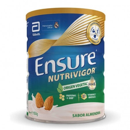 Comprar ensure nutrivigor origen vegetal sabor almendra 850 g