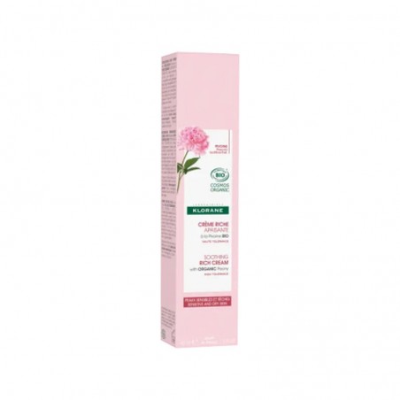 Comprar klorane crema calmante rica de peonia bio 40 ml