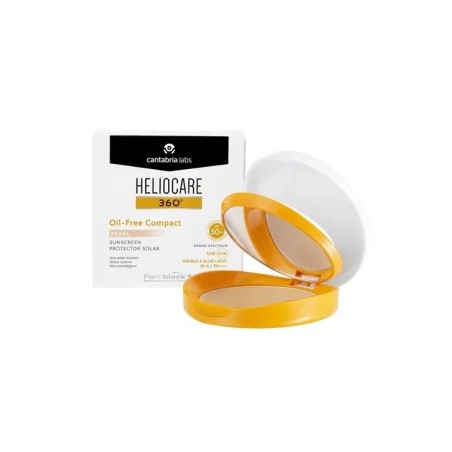 Comprar heliocare 360º oil-free spf50+ compact color pearl 10g