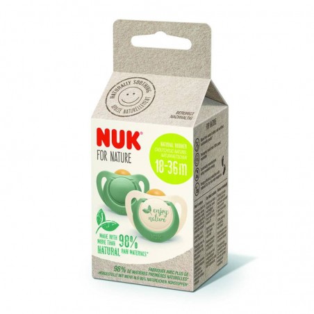 Comprar nuk chupete nature latex 18-36m 2 und